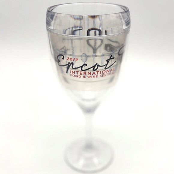 Disney Stemmed Goblet by Tervis-2017 Epcot Food and Wine Festival-New! - Picture 4 of 4
